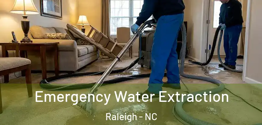  Emergency Water Extraction Raleigh - NC