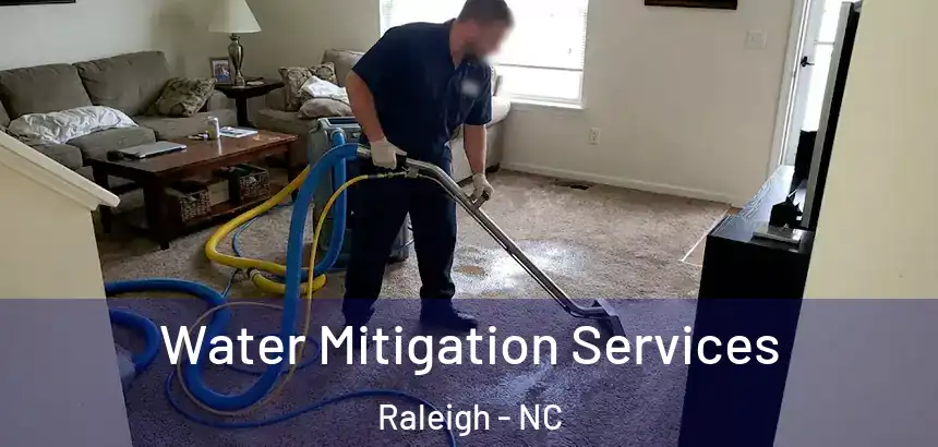 Water Mitigation Services Raleigh - NC